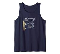 Def Leppard - On Through The Night Album Tank Top, Men, Navy Blue, X-Large