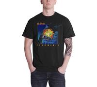 Def Leppard Pyromania T-Shirt in Black | Size: 2XL Def Leppard Black 2XL