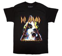 Def Leppard Unisex T-Shirt Hysteria Black (2XL)
