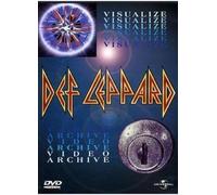 DEF LEPPARD VISUALIZE/VIDEO ARCHIVE DVD Music Video Concert UK Rel New Sealed R2