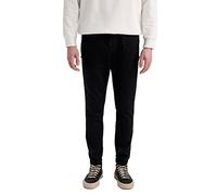 DeFacto Men's W8266AZ Casual Trousers, Black, 36 W/32 L