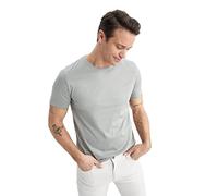 DeFacto Men's T5014AZ T-Shirt, Grey, S