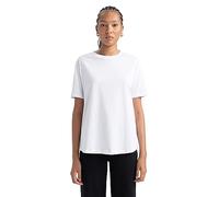 DeFacto Women's B0642ax T-Shirt, White, M