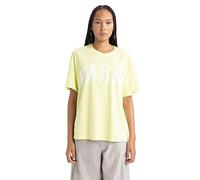 DeFacto Women's B0661ax T-Shirt, Green, XL