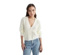DeFacto Women's B7867ax Cardigan Sweater, Beige, S