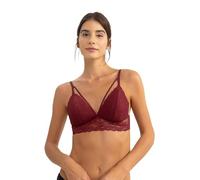 DeFacto Women's B7868AX Bra, Bordeaux, S