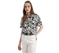 DeFacto Women's Tunic Shirt, Off White, S