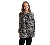 DeFacto Women's Z3542AZ Tunic Shirt, Black, S