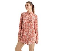 DeFacto Women's Z5835AZ Long Sleeve Tunic, Tile, M
