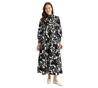 DeFacto Women's Z6253AZ Dress, Black, 10