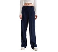 DeFacto Women's Z8303AZ Casual Pants, Navy, 8