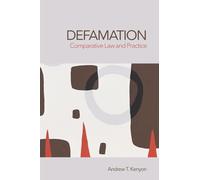 Defamation: Comparative Law and Practice