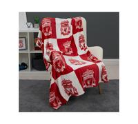 (Default) Liverpool FC Large Blanket Football Super Soft Fleece Throw New Design YNWA Red
