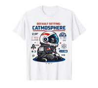 Default Setting: Catmosphere | Astronomy Pun | Space Geek T-Shirt
