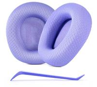 Defean Mesh Fabric Ear Pads Replacement Ear Cushions Compatible with JBL Quantum 100/100X/100P/100M2 (Q100/Q100X/Q100P/Q100M2), Quantum 350 (Q350) Headphones (Purple)