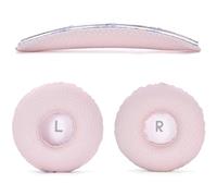 Defean Replacement Cushions Kit 2 IN1 Mesh Fabric Ear Pads + Headband Compatible with JBL Tune 600(T600BTNC 600BTNC)/660(T660NC 660NC)/670(T670NC 670NC) Headphones (Pink)