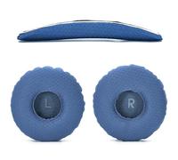 Defean Replacement Cushions Kit 2 IN1 Mesh Fabric Ear Pads + Headband Compatible with JBL Tune 600(T600BTNC 600BTNC)/660(T660NC 660NC)/670(T670NC 670NC) Headphones (Blue)