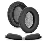 defean Replacement Ear Pads and Headband for KRK KNS6400/8400 Headphones - Memory Foam, Protein Leather
