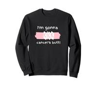 Defeat Beat Kick Childhood Cancer Butt Awareness Day Month Sweatshirt