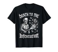 Defeat The Infestation Exterminator Pest Control Gift T-Shirt