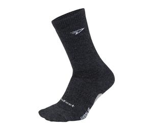 Defeet Men's Woolie Boolie 6-Inch Sock, Charcoal, Large
