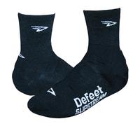 Defeet Slipstream 4" Oversocks - Black / S/M