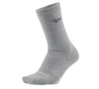 DEFEET - Woolie Boolie 6"" - D-Logo - Crew Sock - Cycling, Running, Everyday Sock, Lead, Large