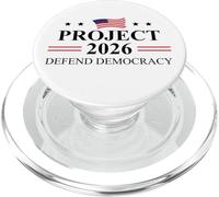 Defend Democracy Project 2026 Protest Sign Fight Oligarchy PopSockets PopGrip for MagSafe