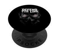 DEFEND THE LINE Military Tactical PopSockets Adhesive PopGrip