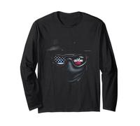 Defend THE LINE Patriotic Long Sleeve T-Shirt