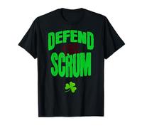 Defend The Scrum Emerald Pride Rugby Supporters Gear T-Shirt