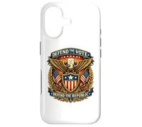 Defend the Vote Defend the Republic Eagle Crest Case for iPhone 17