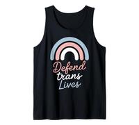 Defend Trans Lives LGBTQ Pride Month Trans Transgender Tank Top