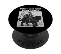 Defend Your Local Public Library PopSockets Adhesive PopGrip