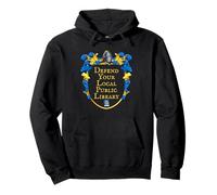 Defend Your Local Public Library Pullover Hoodie