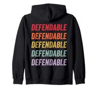 Defendable Zip Hoodie