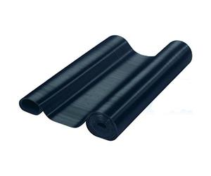 Defender 0.7m x 10m Fine-Grooved Mat - Black