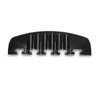 DEFENDER 85158F Series End Piece, 6 Channel, TPU, Black, Wheelchai...
