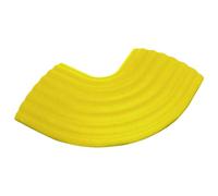 DEFENDER 85161YEL 90° Bend Polyurethane Yellow 4 Channels 1 piece
