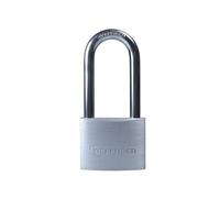 Defender Aluminium Padlock Multi Colour (Keyed Alike Long Shackle 40mm)