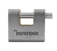 Defender Armoured Warehouse Block Padlock Multi Colour (80mm Keyed Alike)