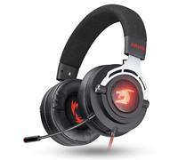 Defender® Aspis Pro Gaming Headset with Microphone - 7.1 Surround Sound, USB, RGB, 50mm Driver, Vibration, Over-Ear, Detachable Microphone, PC Headset, Volume Control, Wired