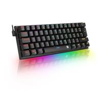 Defender Cairon Ultra Compact Mechanical Keyboard - 61 Keys Dual Injection + Hot Swap on OUTEMU Red Switches + Detachable Type-C Cable