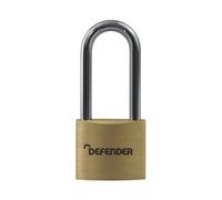 Defender Dfbp4/2.5 Brass Padlock Long Shackle 40mm Defbp4Ls