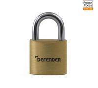 Defender DFBP6 Brass Padlock 60Mm