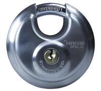 Defender Discus Padlock 70mm with Hardened Steel Shackle