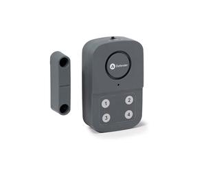 Defender Dual Activation Shed & Garage Alarm - Battery Powered Intruder Alarm - Wall Mounted Wireless Device - Ultra Loud 130dB Siren - Police Accredited