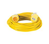 Defender E85230 Extension Lead Yellow 1.5Mm2 16A 25M 110V Each 1