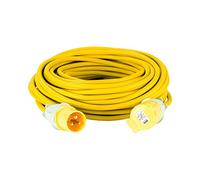 Defender E85233 25M Extension Lead-16A 2.5mm Cable-Yellow 110V, 110 V