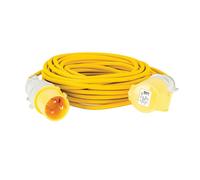 Defender E85235 110V Extension Lead Yellow 2.5Mm² 32A 14M 35182